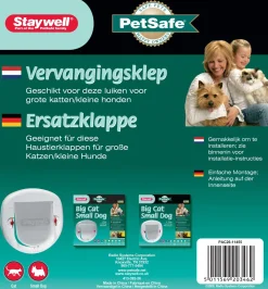 Staywell-Petsafe Vervangingsklep 200 - Kattenluik - per stuk