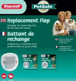 Staywell-Petsafe Vervangingsklep 200 - Kattenluik - per stuk