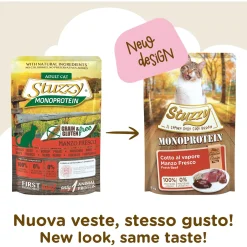 Stuzzy Cat No Grain Pouch 85 g - Kattenvoer