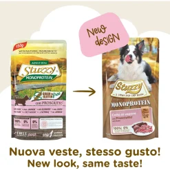 Stuzzy Dog Grain Free Monoprotein Pouch 150 g - Hondenvoer