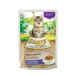 Stuzzy Maaltijdzakjes Bocconcini Sterilized 85 g - Kattenvoer
