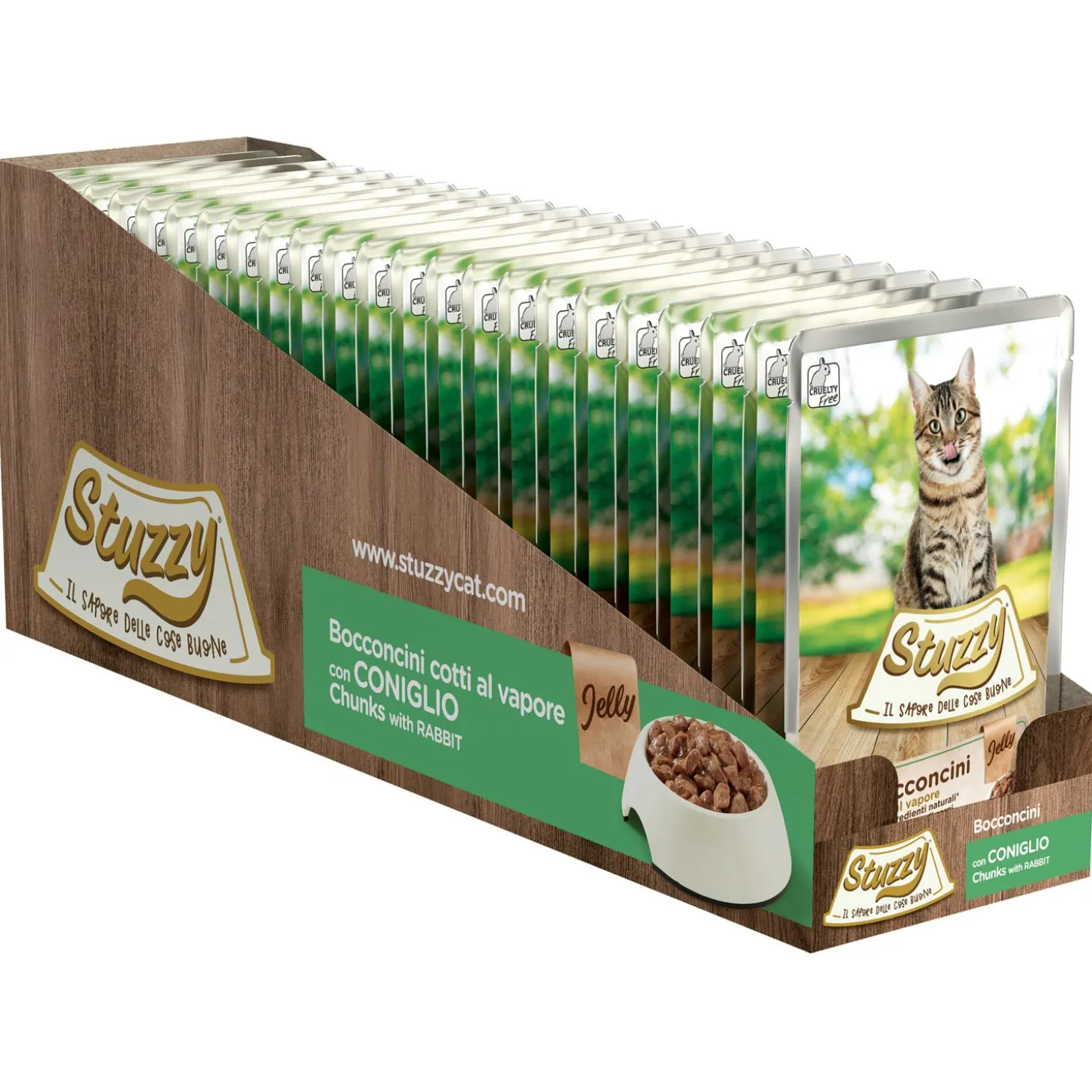 Stuzzy Maaltijdzakjes Bocconcini Jelly 85 g - Kattenvoer