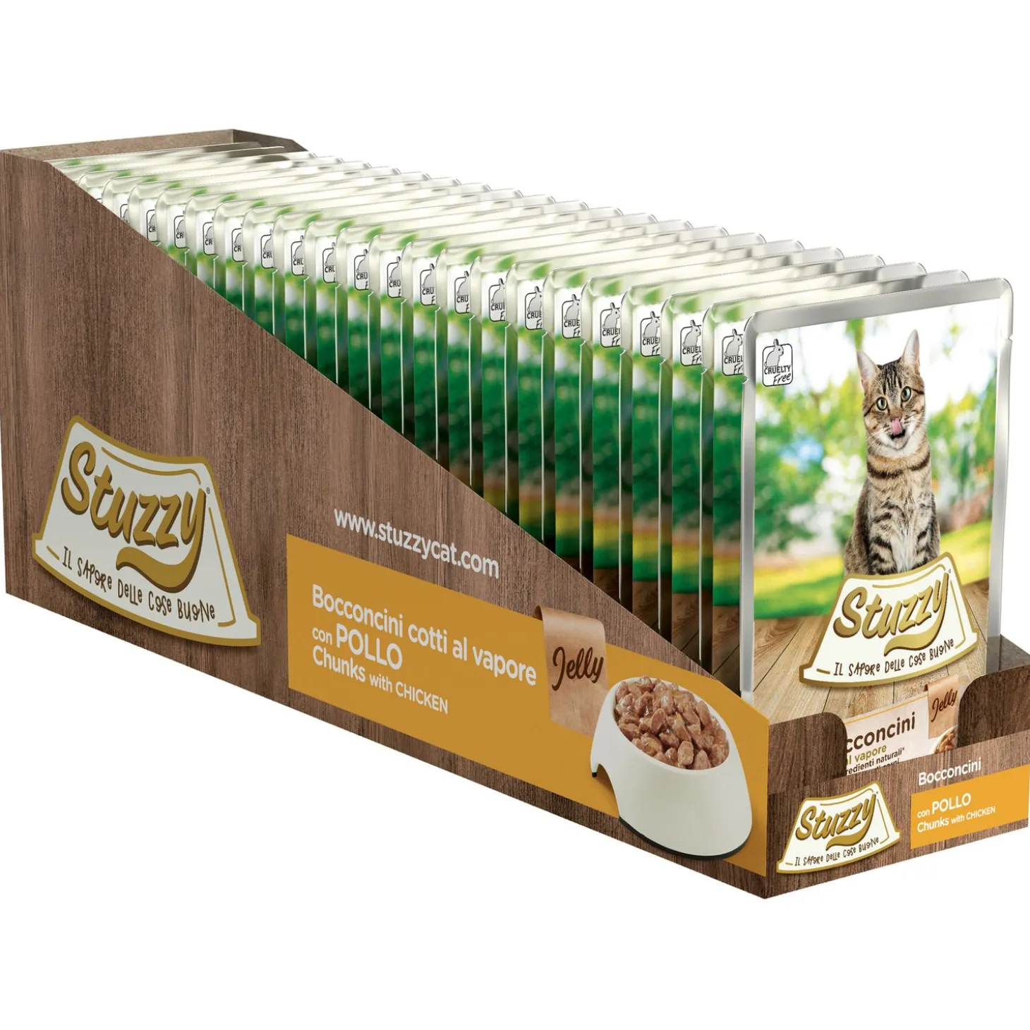 Stuzzy Maaltijdzakjes Bocconcini Jelly 85 g - Kattenvoer