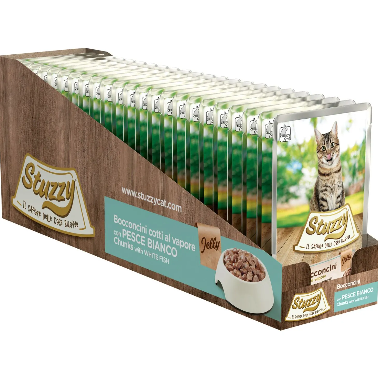 Stuzzy Maaltijdzakjes Bocconcini Jelly 85 g - Kattenvoer
