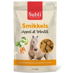 Subli Smikkels - Paardensnack - Appel Wortel 1.5 kg