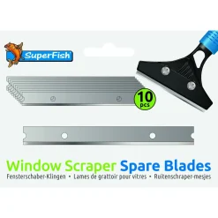 Superfish Algenschraper Mesjes - Aquarium Toebehoren - 10 stuks