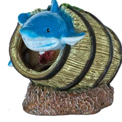 Superfish Deco Barrel Shark - Aquarium - Ornament - 10x12x12 cm