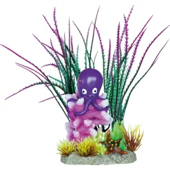 Superfish Deco Garden Octopus - Aquarium - Ornament - 14x8x27 cm