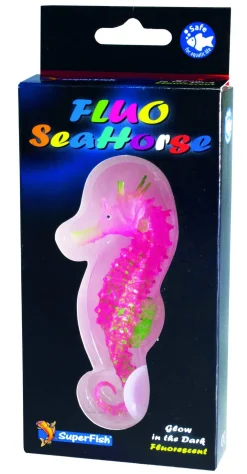 Superfish Fluo Seahorse 18x8x2.5 cm - Aquarium - Ornament