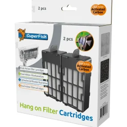 Superfish Hang On Cardridge 2 St - Filters - 2 stuks 100/200 Liter