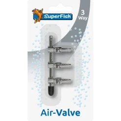 Superfish Rvs Luchtkraan 3 Weg - Beluchting - 15 cm Wit