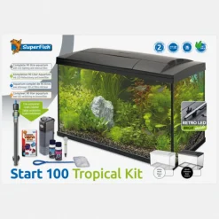 Superfish Start 100 Tropical Kit - Aquaria - 68x35x51 cm Zwart