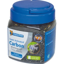 Superfish Super Actief Kool - Filtermateriaal - 8.5x8.5x10 cm 500 ml Zwart