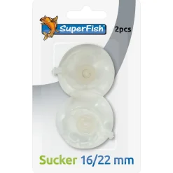 Superfish Zuignap - Aquarium Toebehoren - 2 stuks 16/22 Mm