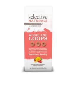 Supreme Selective Naturals Woodland Loops - Knaagdiersnack - 80 g