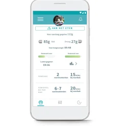 Surefeed Microchip Voerbak Connect - Kattenvoerbak - 22.7x21.5x31 cm Wit