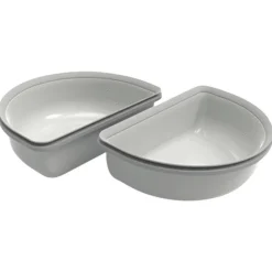 Surefeed Set A 2 Halve Bakjes Voor Microchip Voerbak Connect 10.5x19.5x3.8 cm - Kattenvoerbak