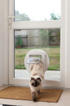 Sureflap Dierenluik Adapter M - Kattenluik - 38x0.3x38 cm Wit