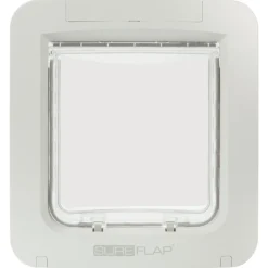 Sureflap Dierenluik Microchip M - Kattenluik - 28x7x26 cm Wit