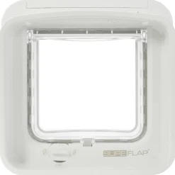 Sureflap Dierenluik Microchip Dualscan - Kattenluik - 20x7x20 cm Wit
