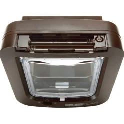 Sureflap Microchip Kattenluik - Kattenluik - 22x13x25 cm Bruin