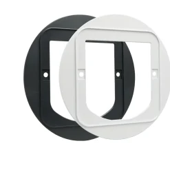 Sureflap Microchip Kattenluik Bevestigingsadapter - Kattendeur - Grijs Wit
