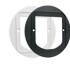 Sureflap Microchip Kattenluik Bevestigingsadapter - Kattendeur - Grijs Wit