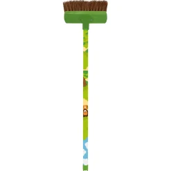 Talen Tools Mini Kinderbezem Leeuwenprint - Speelgoed - 82 cm 350 g Groen per stuk