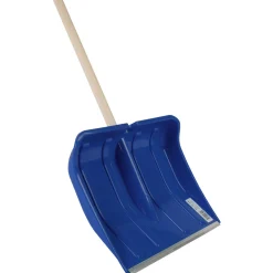 Talen Tools Sneeuwruimer + Steel Kunststof Blauw - Sneeuwschuiver - 50x70 cm Blauw