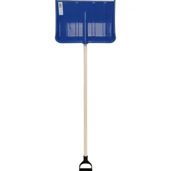 Talen Tools Sneeuwruimer + Steel Kunststof Blauw - Sneeuwschuiver - 50x70 cm Blauw