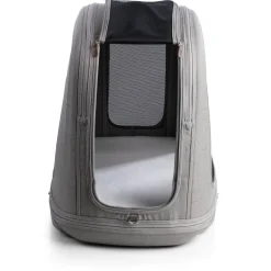 Tavo Pets Crispin Autostoel - Hondenautoaccessoire - 55x45x75 cm Grijs Zwart