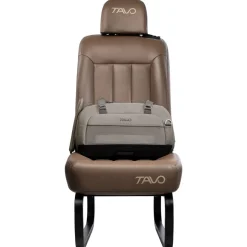 Tavo Pets Dupree Autostoel - Hondenautoaccessoire - 47x29x26 cm Grijs Zwart