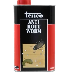 Tenco Anti-Houtworm - Houtveredeling - 1 l Transparant