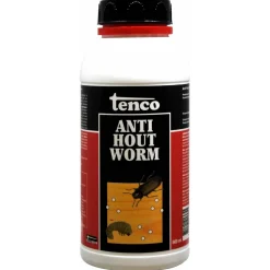 Tenco Anti-Houtworm - Houtveredeling - 0.5 l Transparant