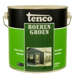 Tenco Boerengroen - Tuinbeits - 2.5 l Groen Transparant