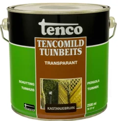 Tenco Tencomild Transparant - Tuinbeits - 2.5 l Kastanjebruin Transparant
