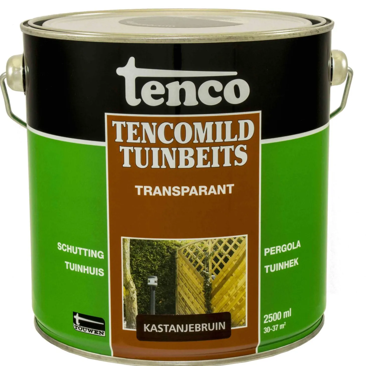 Tenco Tencomild Transparant - Tuinbeits - 2.5 l Kastanjebruin Transparant