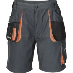 Terra Trend Job Werkshort Grijs&Oranje&Zwart - Werkkleding