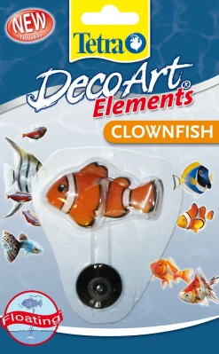 Tetra Decoratie Element Clownfish - Aquarium - Ornament - per stuk