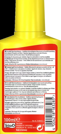 Tetra Goldfish Easybalance - Waterverbeteraars - 3x5.5x12.2 cm 100 ml