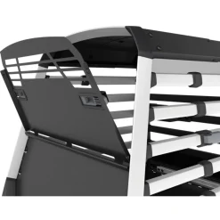 Thule Allax Transportbench - Hondenautobench - Grijs 66-72x50x50 Cm Xs