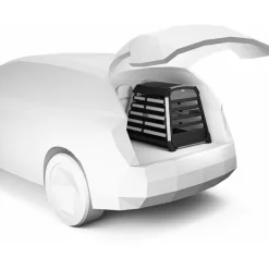 Thule Allax Transportbench - Hondenautobench - Grijs 82-90x65x65 Cm M