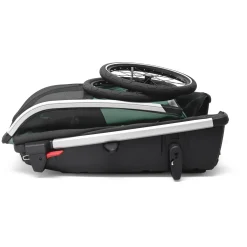 Thule Fietskar Bexey Groen&Zwart&Aluminium - Hondenfietskar