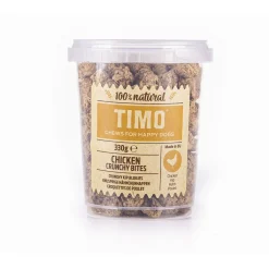Timo Crunchy Blokjes Emmer - Hondensnacks - Kip 330 g