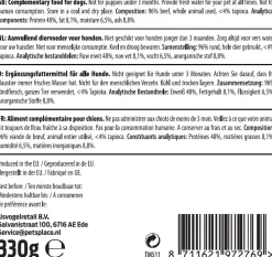 Timo Crunchy Blokjes Emmer - Hondensnacks - Rund 330 g