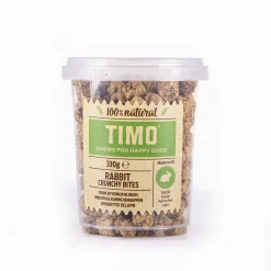 Timo Crunchy Blokjes Emmer - Hondensnacks - Konijn 330 g