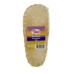 Timo Kauwschoentje - Hondensnacks - Buffelhuid 20 cm per stuk Large