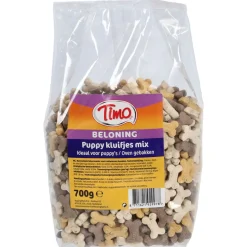 Timo Koekjes Puppy Kluifjes Mix - Hondensnacks - 700 g