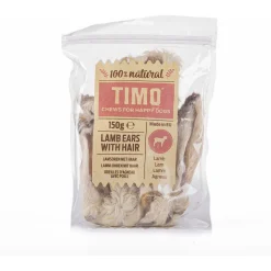 Timo Lamsoren Met Haar - Hondensnacks - Lam 150 g