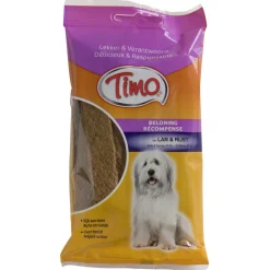 Timo Meaty Strips - Hondensnacks - Lam Rijst 180 g